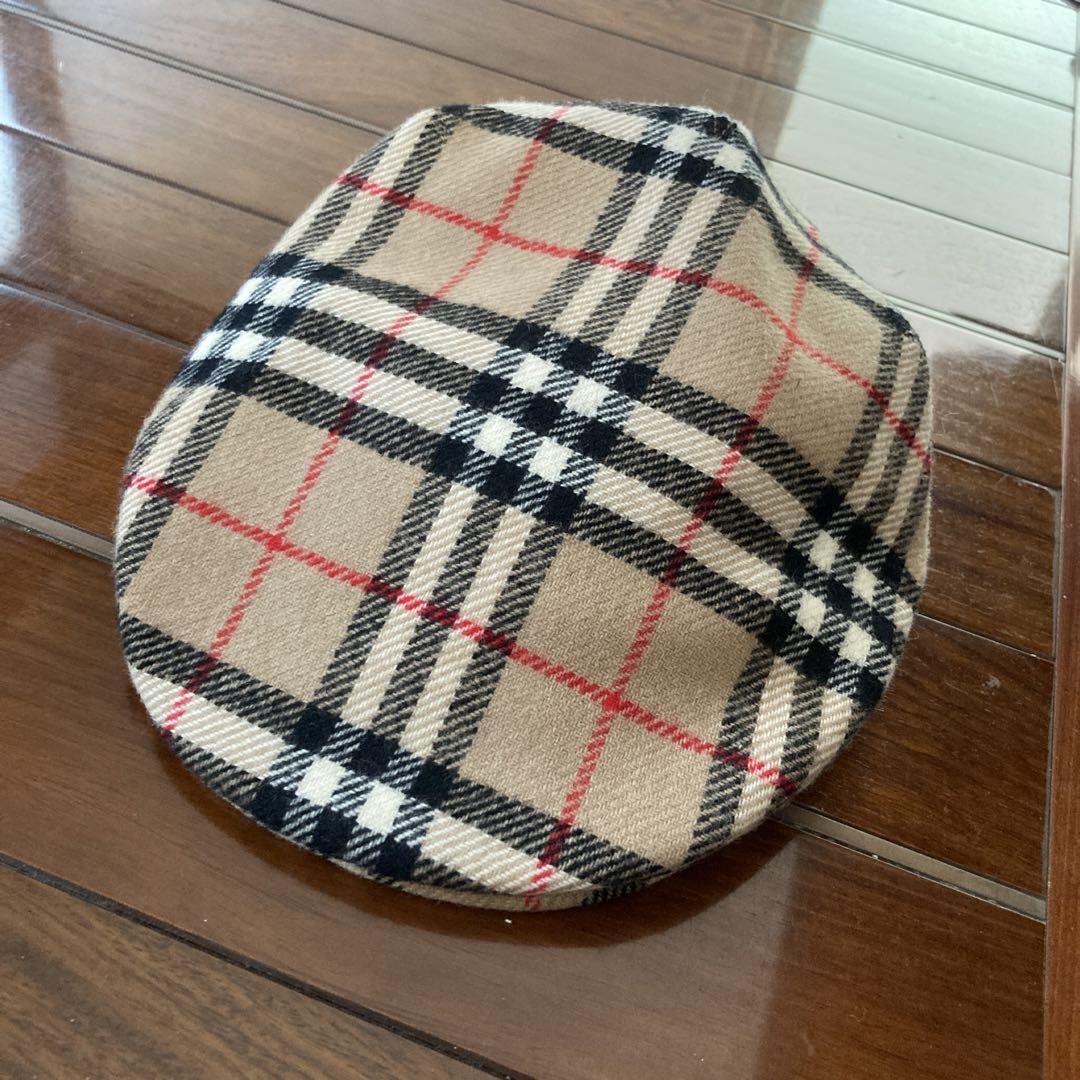 Burberryハンチング帽子M新品