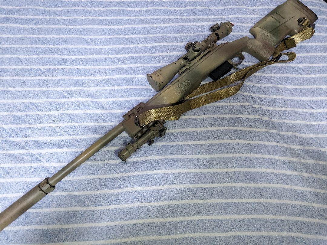 東京マルイ  M40A5  18歳以上 ボルトアクション エアライフル 迷彩塗装