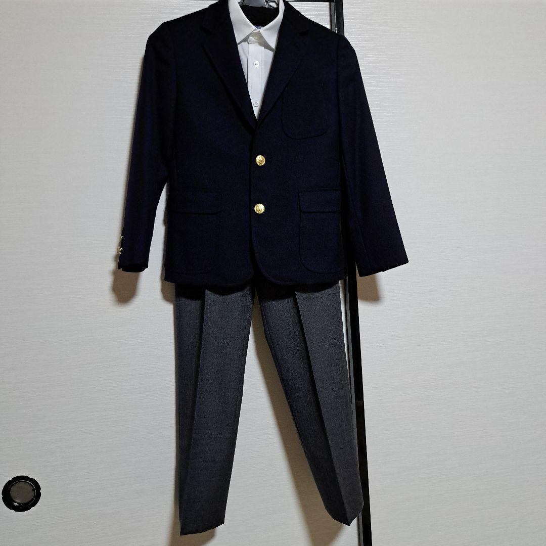 はつです。靴セット。JPRESS男児フォーマルスーツ　卒業式　140cm