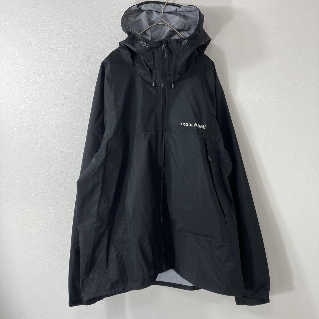 極美品 mont-bell サンダーパスジャケット ブラック XL