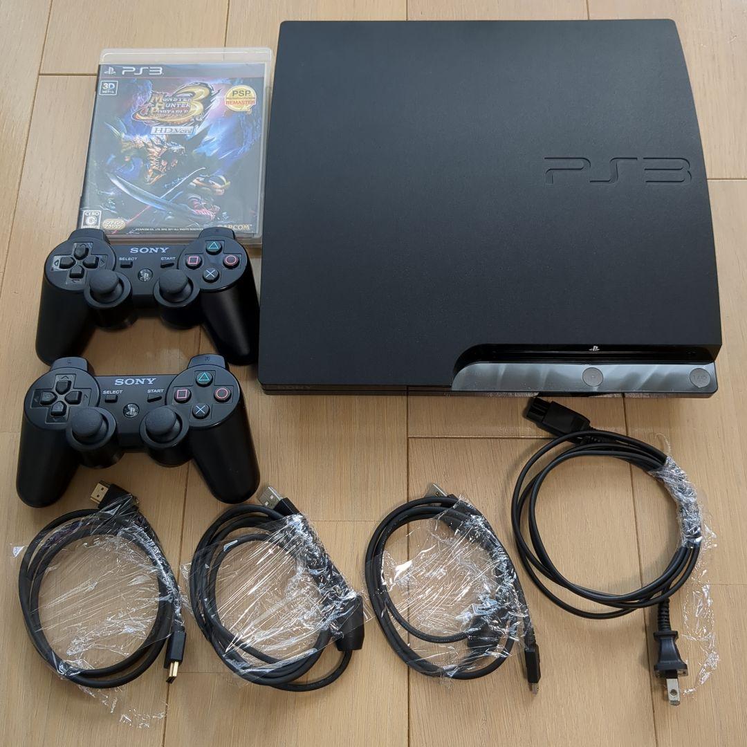 プレイステーション3　 本体　コントローラー　ソフト一本　初期化済み