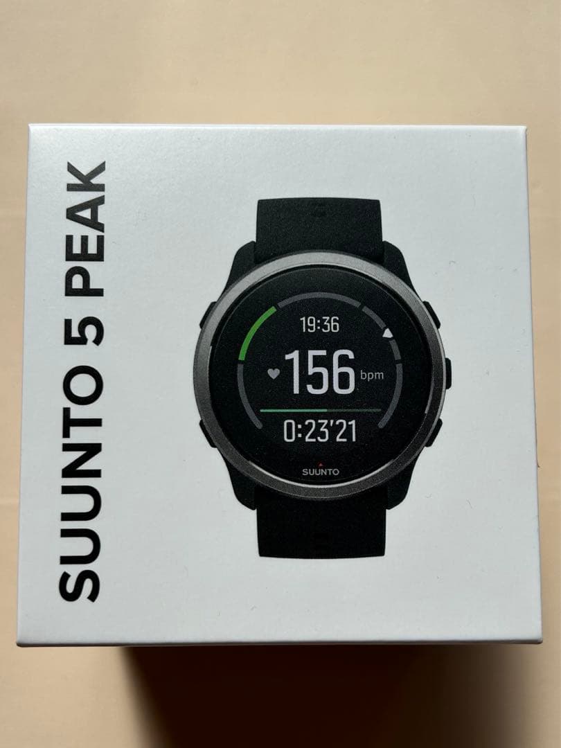 SUUNTO 5 PEAK BLACK ガラスフィルム付き