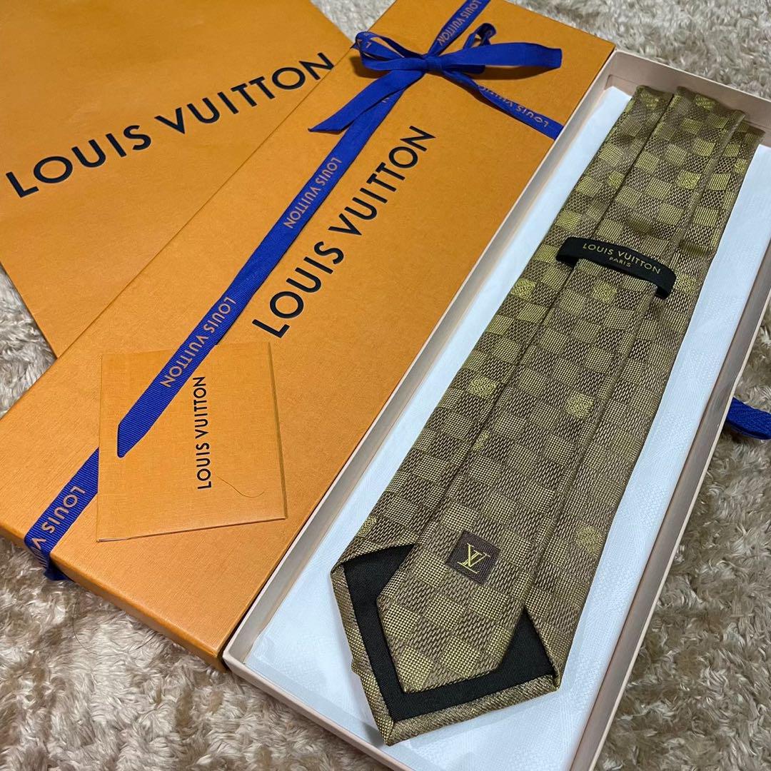 LOUIS VUITTON ルイヴィトン　ネクタイ　ダミエ　★送料無料★