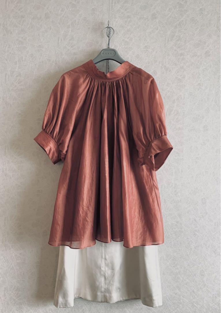 ⭐︎美品⭐︎ drawer コットン&シルクブラウス