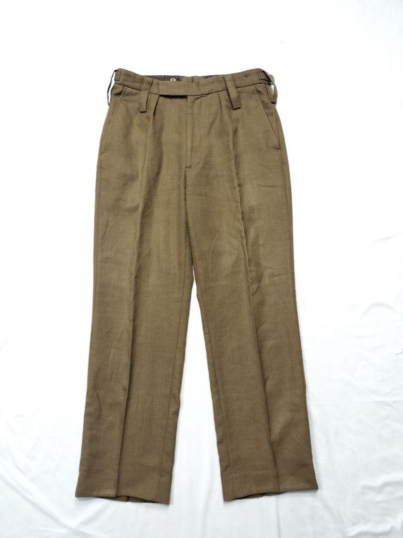 90s00sイギリス軍　BARRACK DRESS TROUSERS  w84