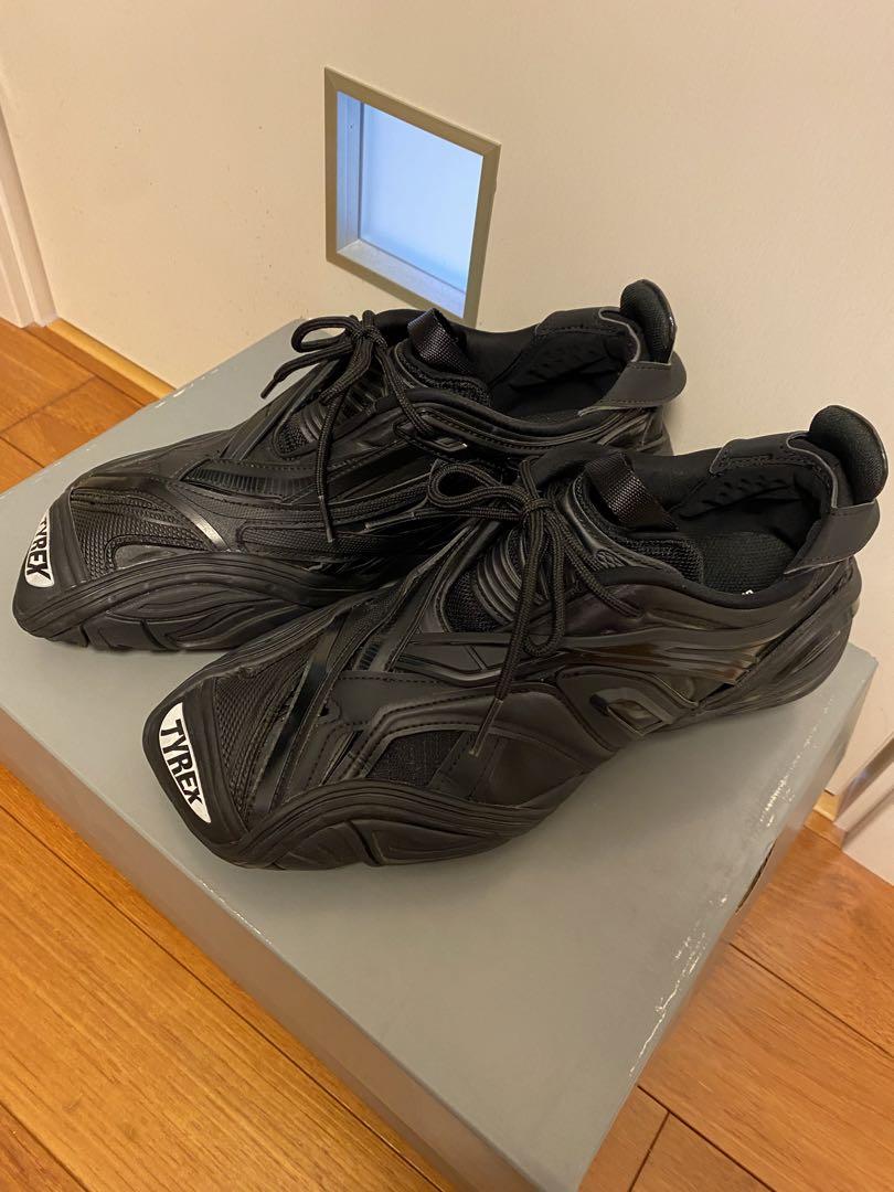 靴 balenciaga tyrex 40 black