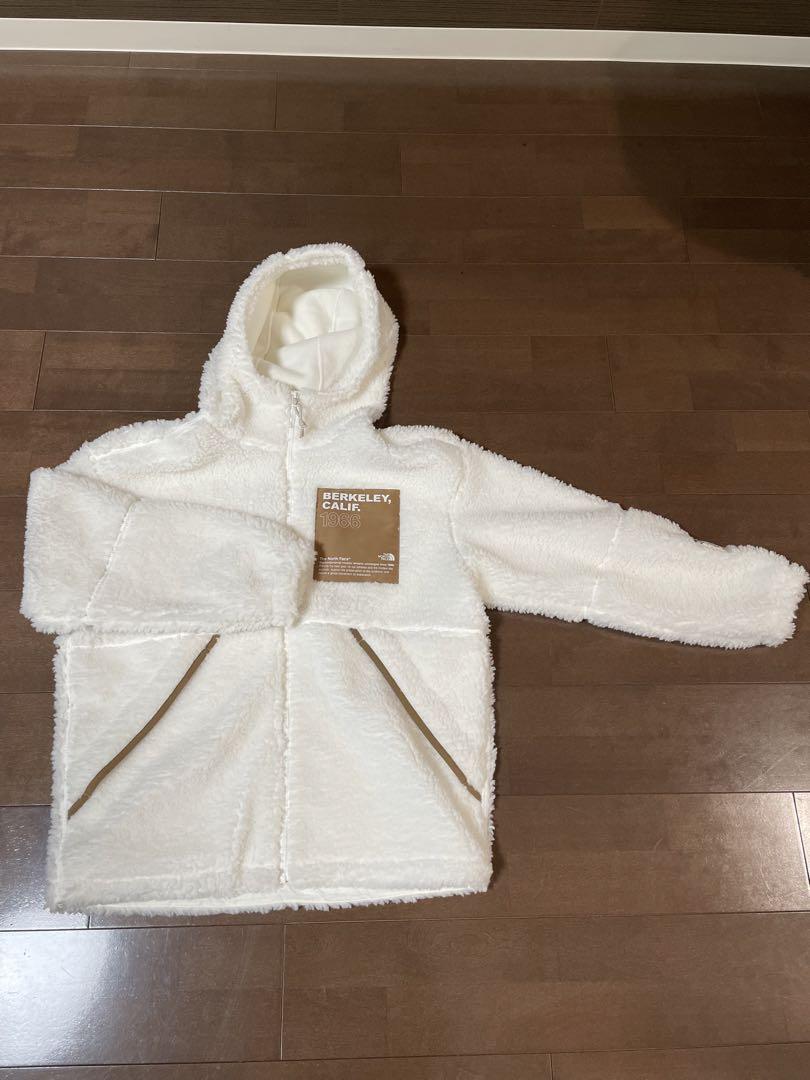 新品ノースフェイス ECOフリース ボアフリース ジャケット メンズMアイボリー