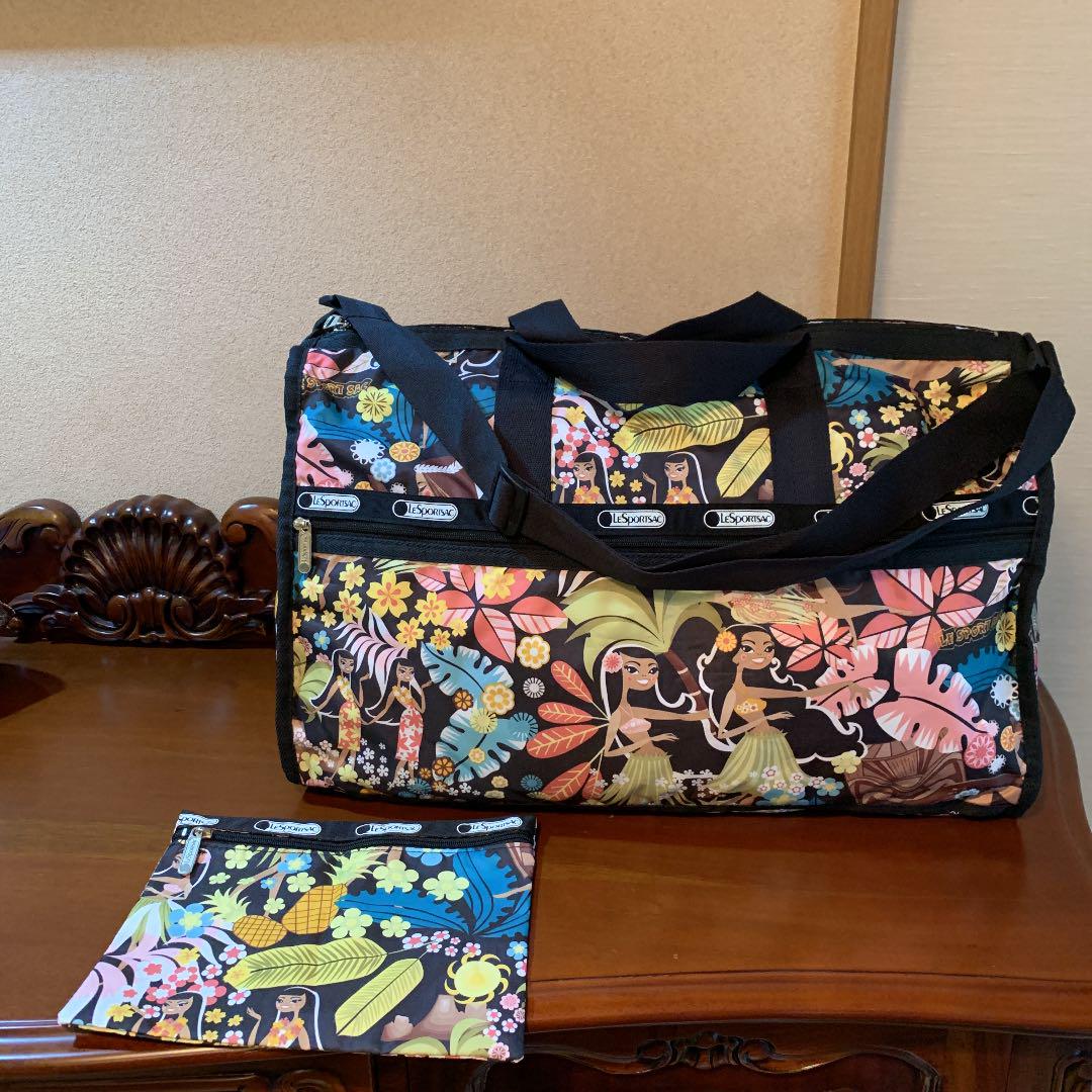 人気 【新品】レスポートサック ボストンバッグ ポーチ付 - 通販 