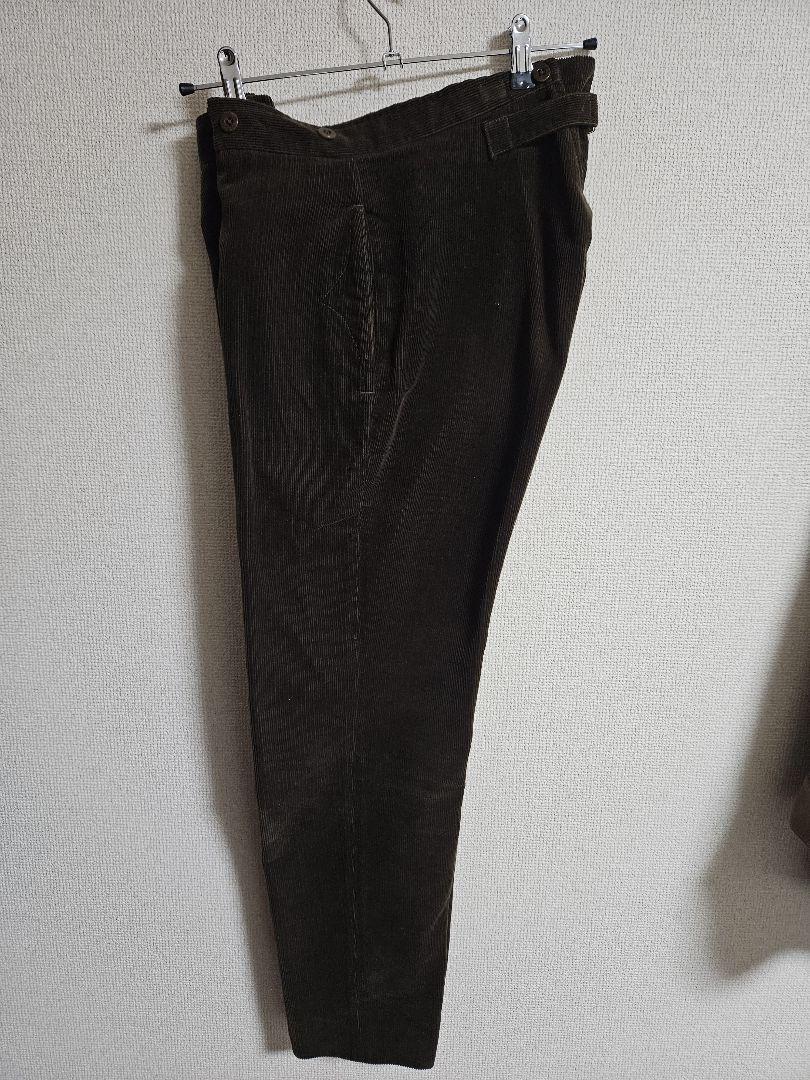 ANATOMICA　テニスパンツ　コーデュロイ　ブロンズ　サイズ40