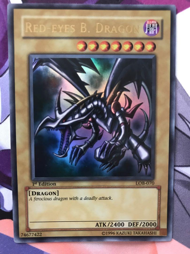 遊戯王　真紅眼の黒竜　旧アジア　レッドアイズ　アジア　1st lob