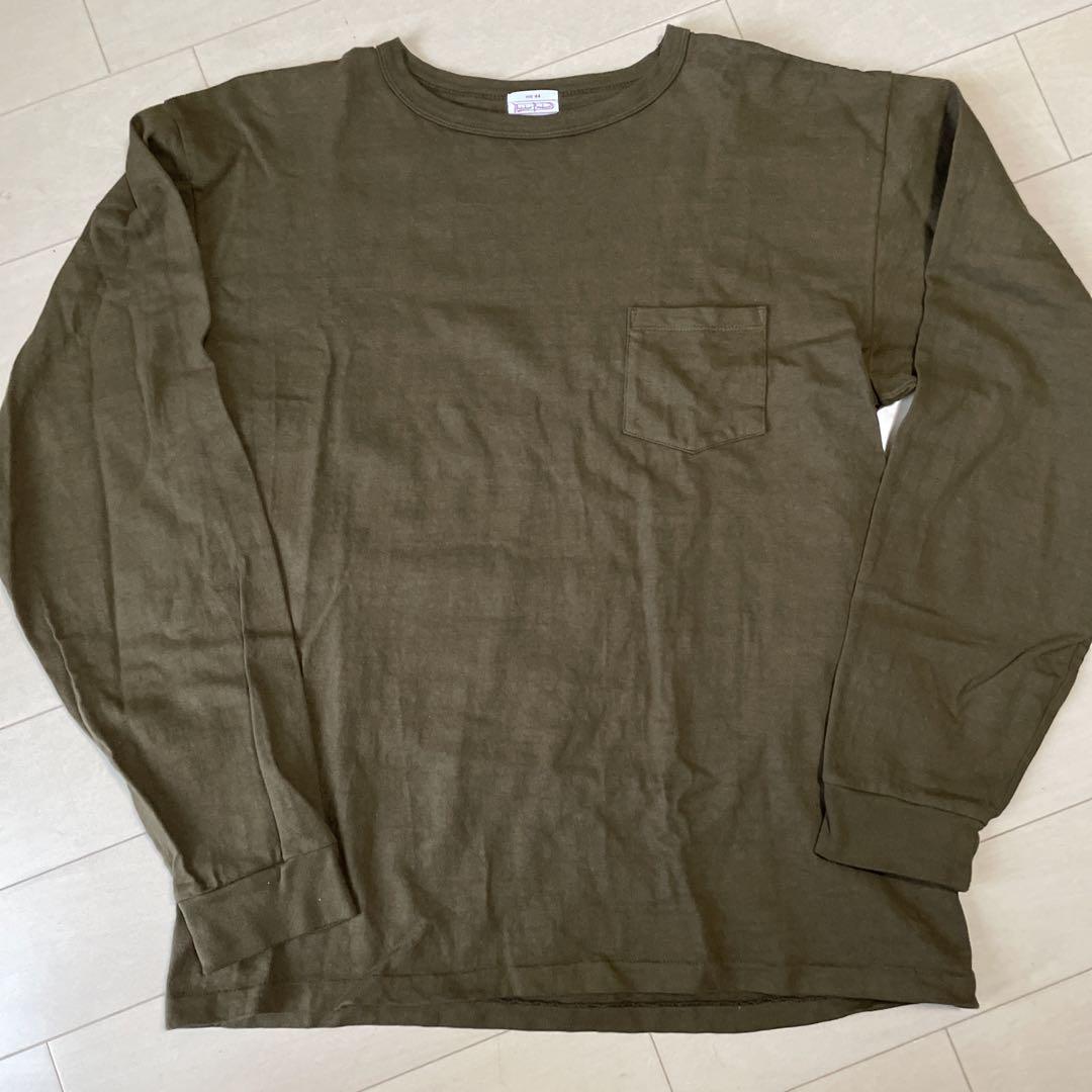 Atlast&Co. POCKET TEE OLIVE 44サイズ