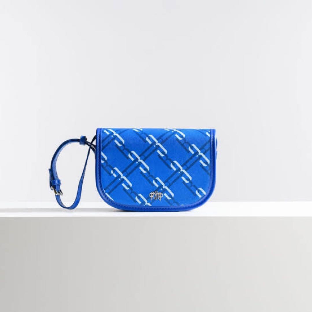 バッグ THE A3B monogram sholder bag (Blue)