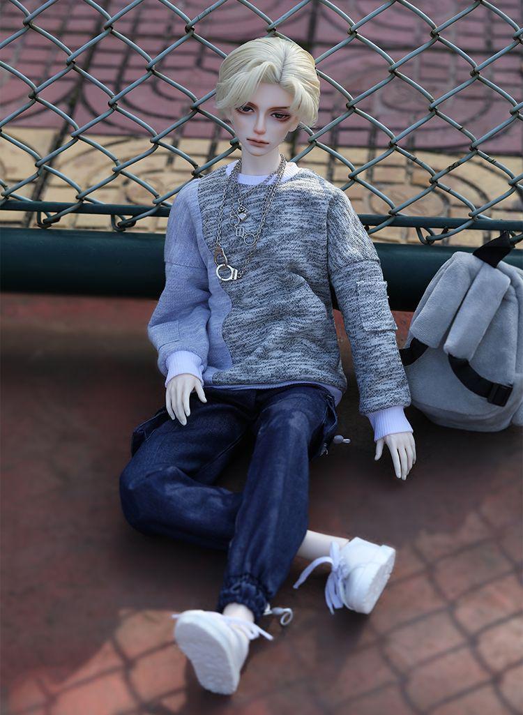 D115 BJD 1/3 ドール本体 Frans　球体関節人形 ハンドメイド