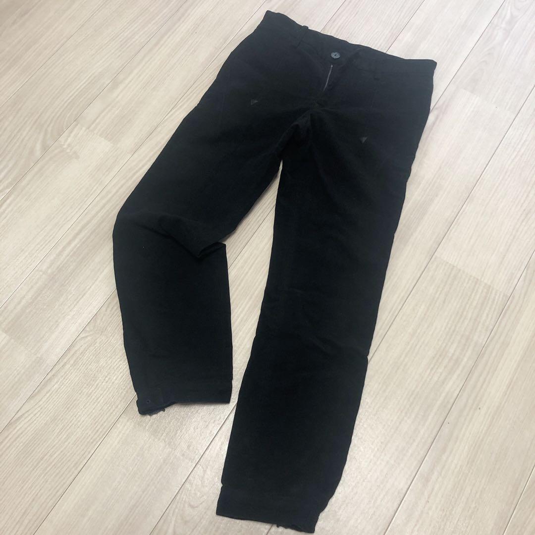 【NUMBER(N)INE】ナンバーナイン ブラックパンツ ボトムス スボン