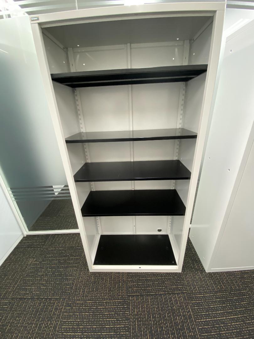 独特の上品 スチールキャビネット  扉なし　棚　オフィス向け 棚/ラック