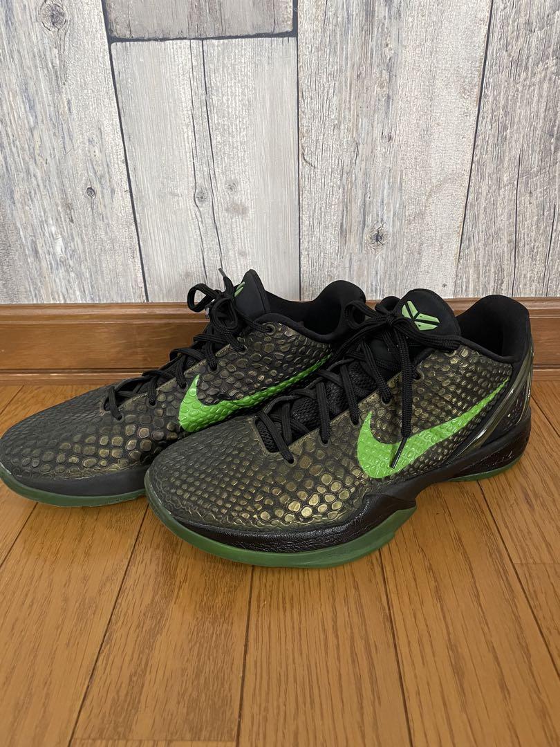 NIKE kobe6 ライス高校カラーモデル　黒緑