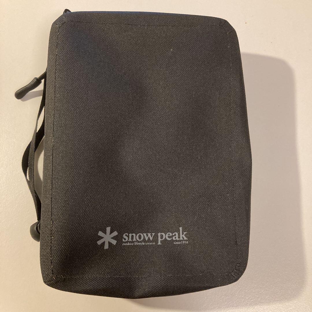 snow peak ほぼ日　手帳カバー