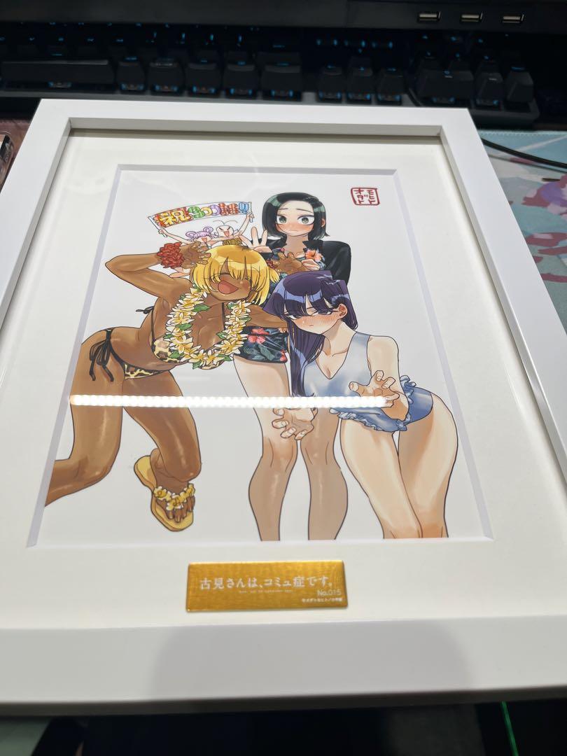 超レア！「古見さんは、コミュ症です」最高級複製原画 第4弾 A5 サイズ