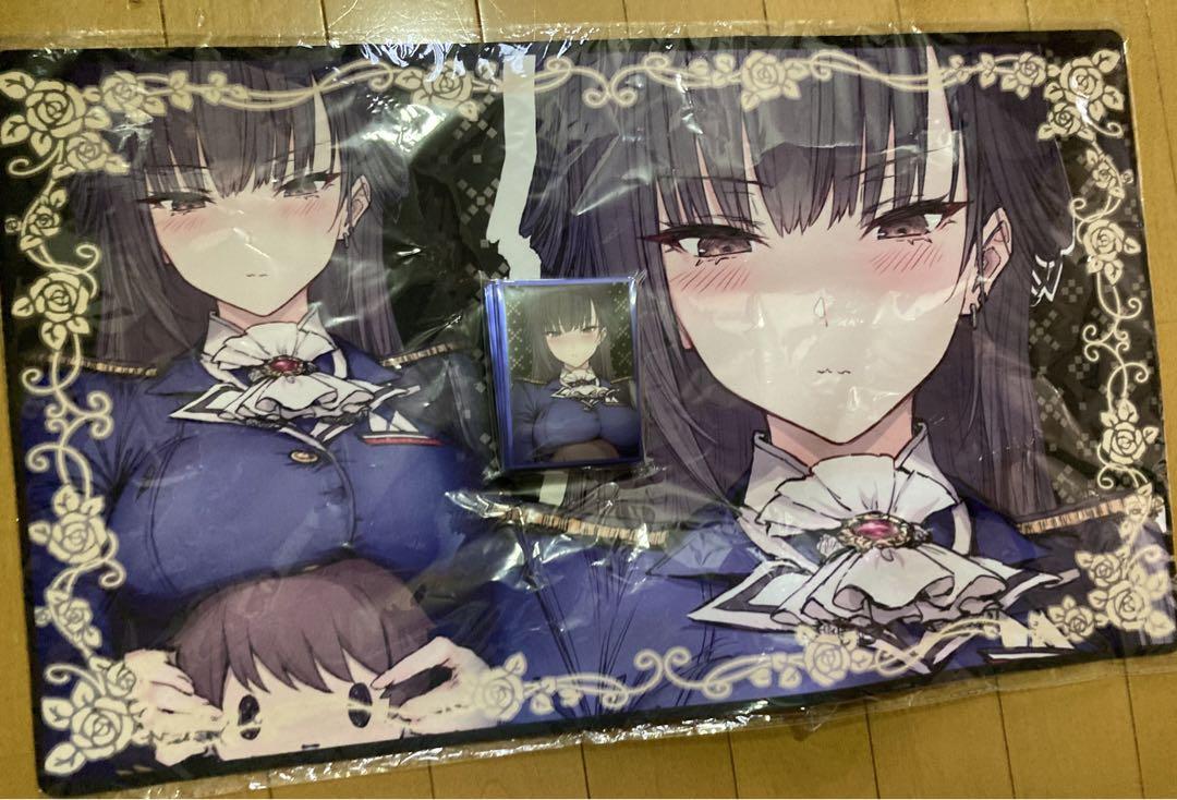 勝利の女神 NIKKE マルチャーナ　スリーブ プレイマット セット 白詰草