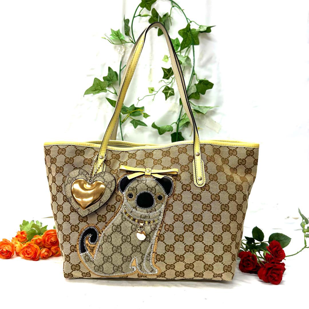 ❤️ 超美品 GUCCI グッチョリ トートバッグ 正規品 鑑定済み ❤️