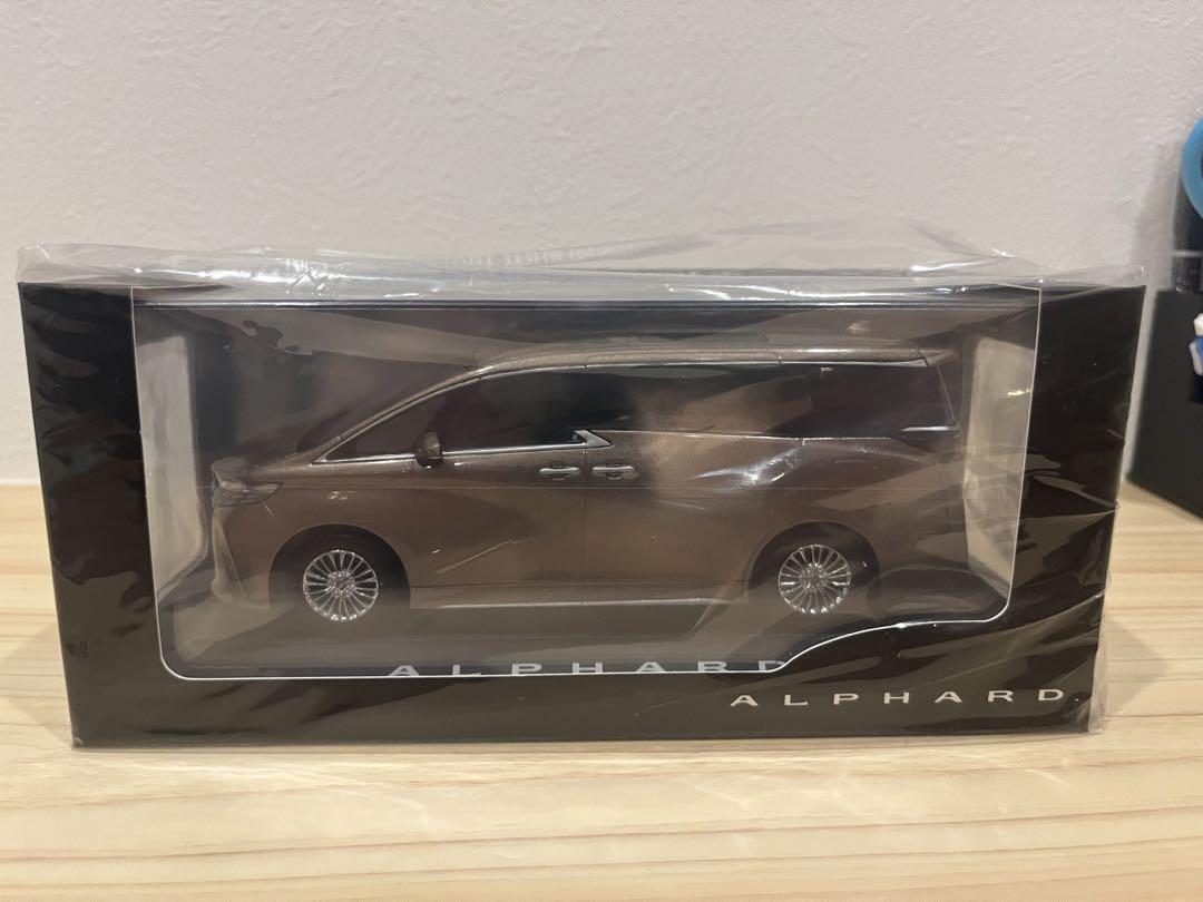 1/30  新型　アルファード　40系 カラーサンプル ミニカー 新品