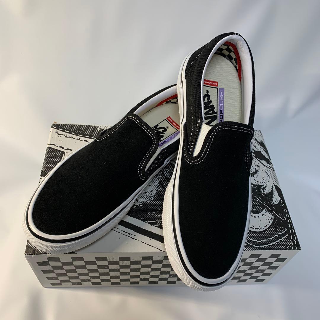 VANS SKATE SLIP-ON 26cm スケート スリッポン ブラック