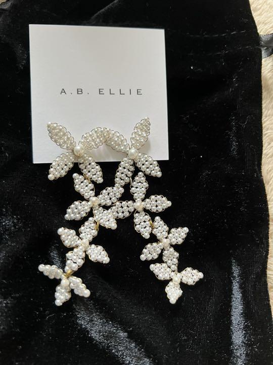 週末限定値下ファーストオーナー a.b.ellie harlow  パールピアス