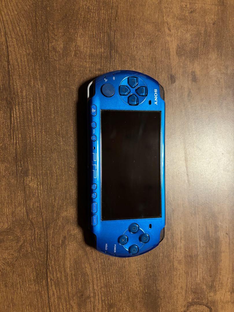 美品 PSP-3000 バイラントブルー