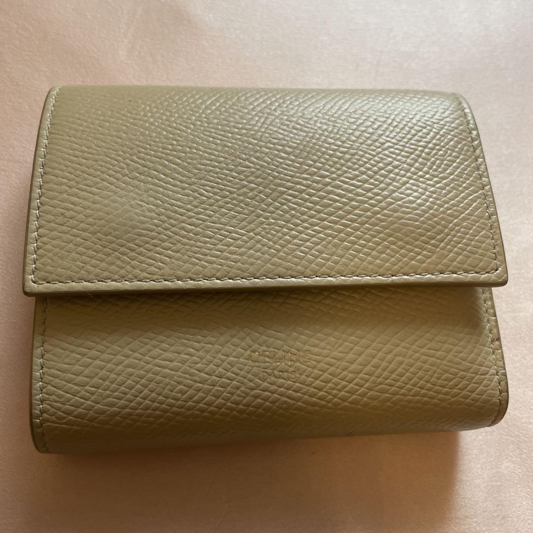 美品☆セリーヌ　三つ折り財布