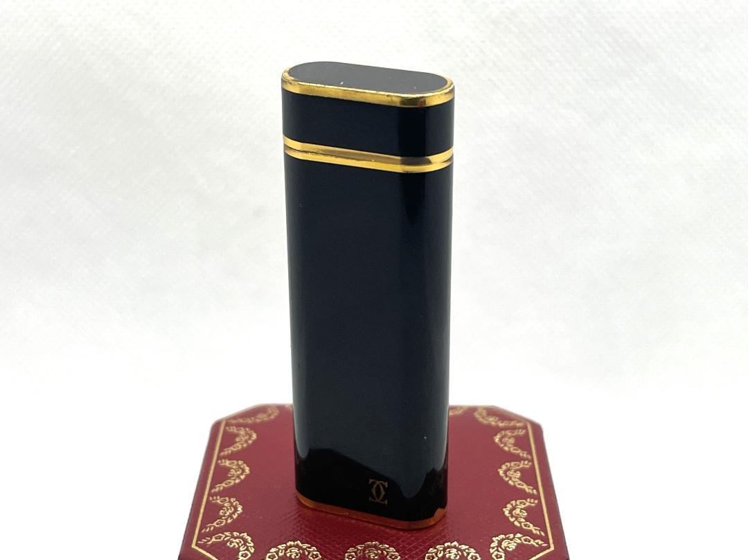 着火確認済 CARTIER カルティエ ラッカー ライター ブラック 46719