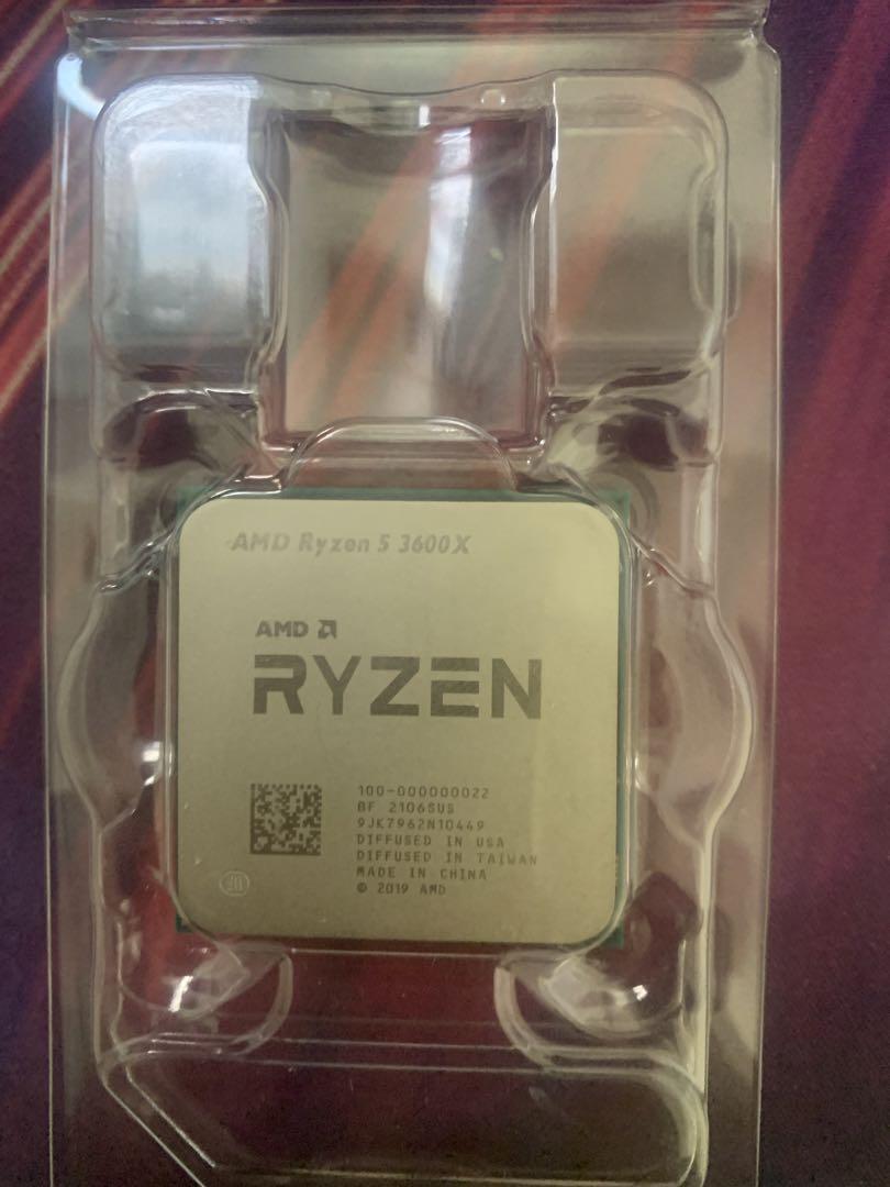 新しいコレクション 【動作確認済み】AMD Ryzen5 3600X PCパーツ