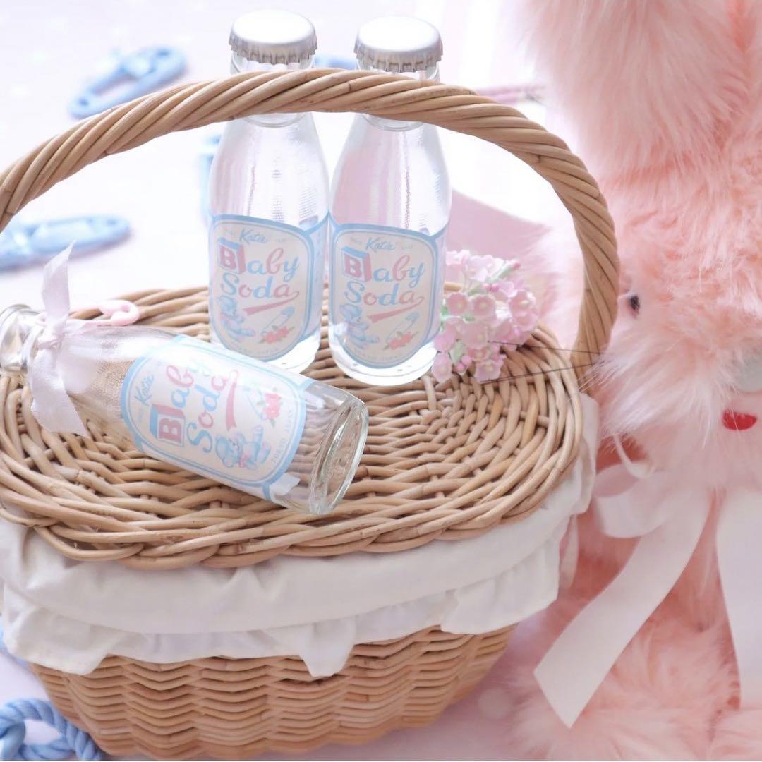Katie French doll basket かごバッグ