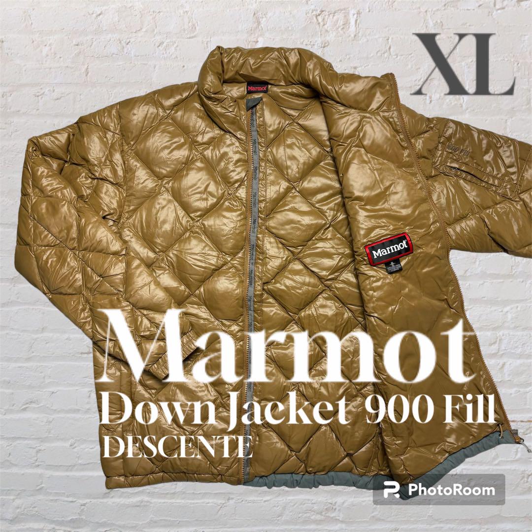 Marmot マーモット 900 Fill ダウンジャケット ブラウン 茶 XL