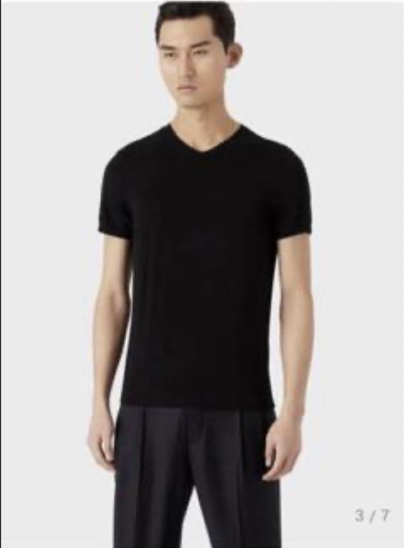 GIORGIO ARMANI カットソー 白