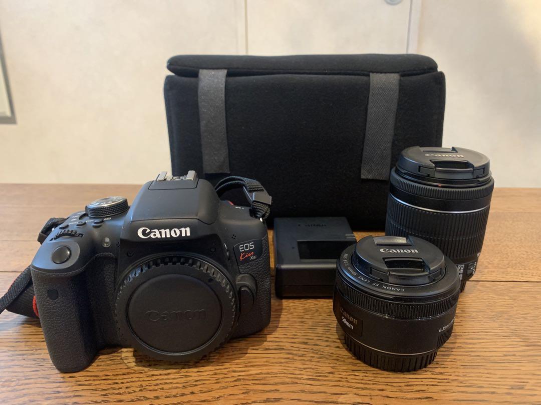 Canon EOS Kiss x8i 単焦点レンズ付き