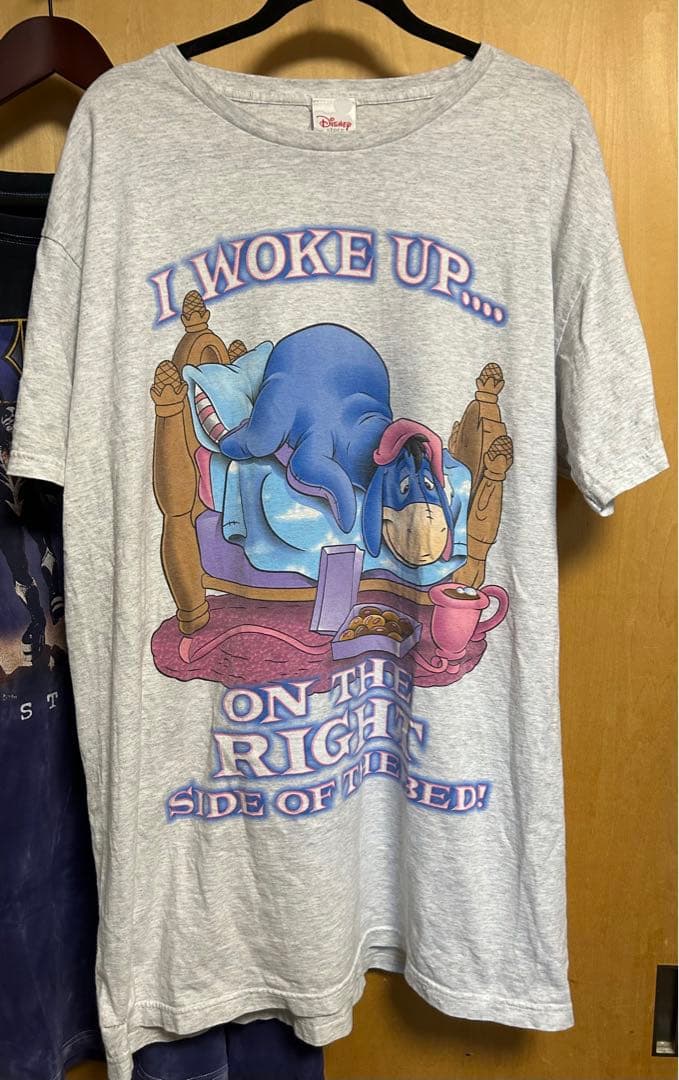 ディズニー　Tシャツ　イーヨー　オーバーサイズ