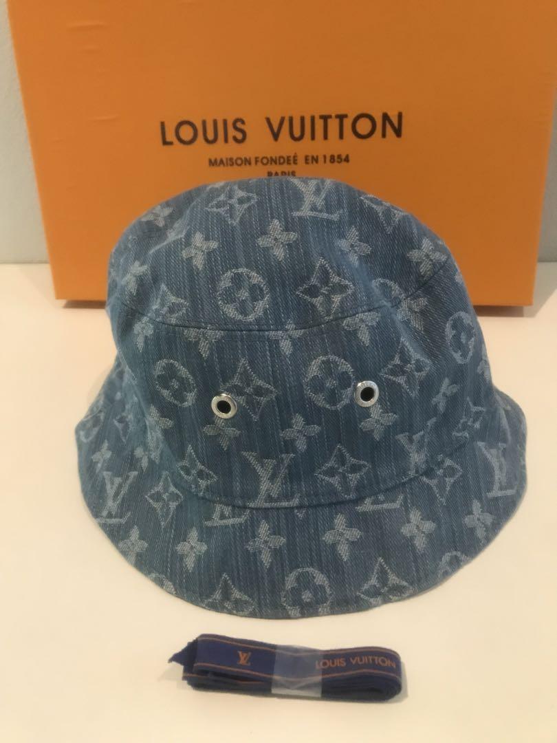 ルイヴィトン　バスケット　モノグラム　デニム美品‼️