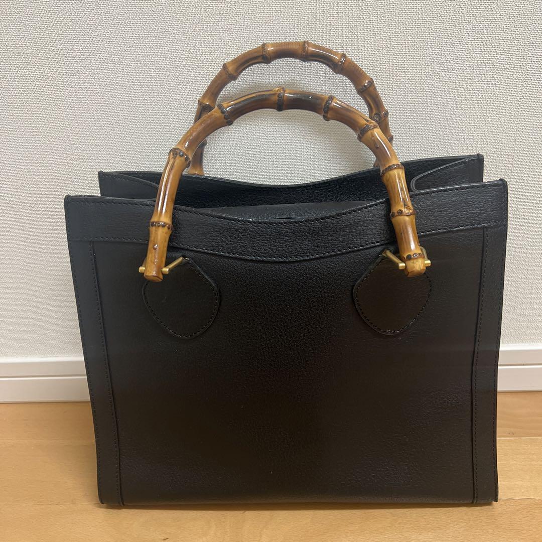 【希少極美品】グッチ　バンブーハンドバッグ