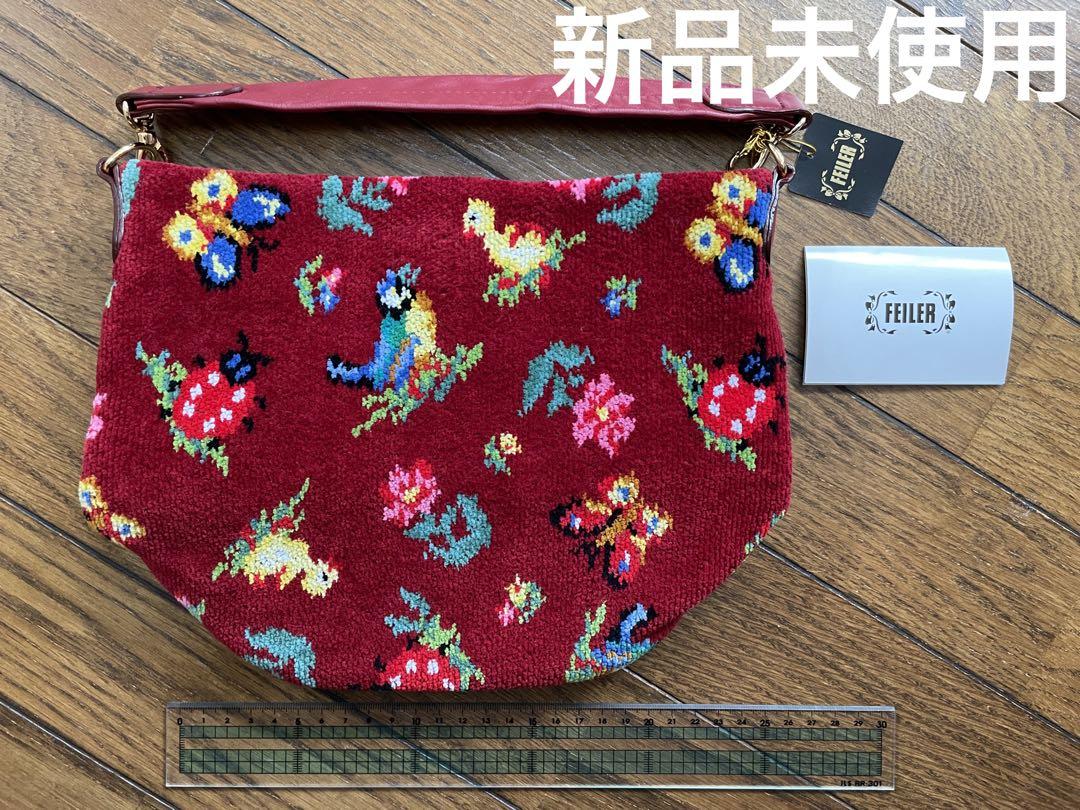 【SALE／60%OFF】 新品未使用★限定色　フェイラー　ノーブルローズ　ワンハンドルバッグ　ハイジ ハンドバッグ