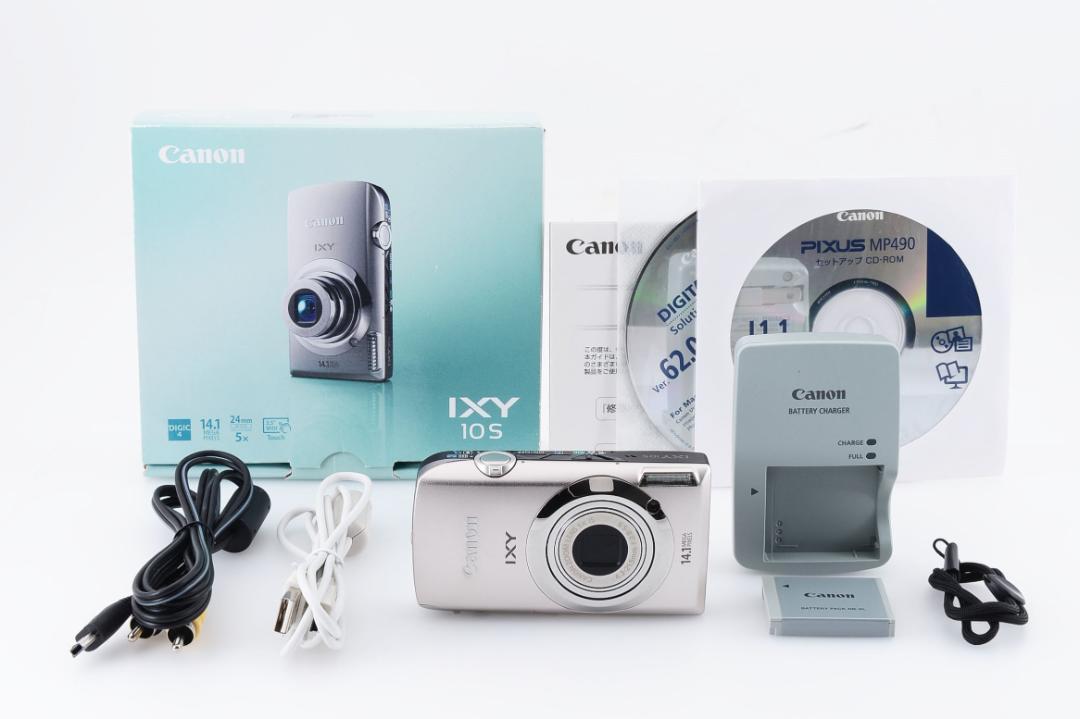 【ほぼ新品】キャノン Canon IXY 10S　≪元箱付≫