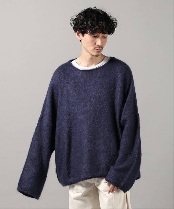 yetrdys tmrrw バギーモヘアニット　元ノンネイティブ