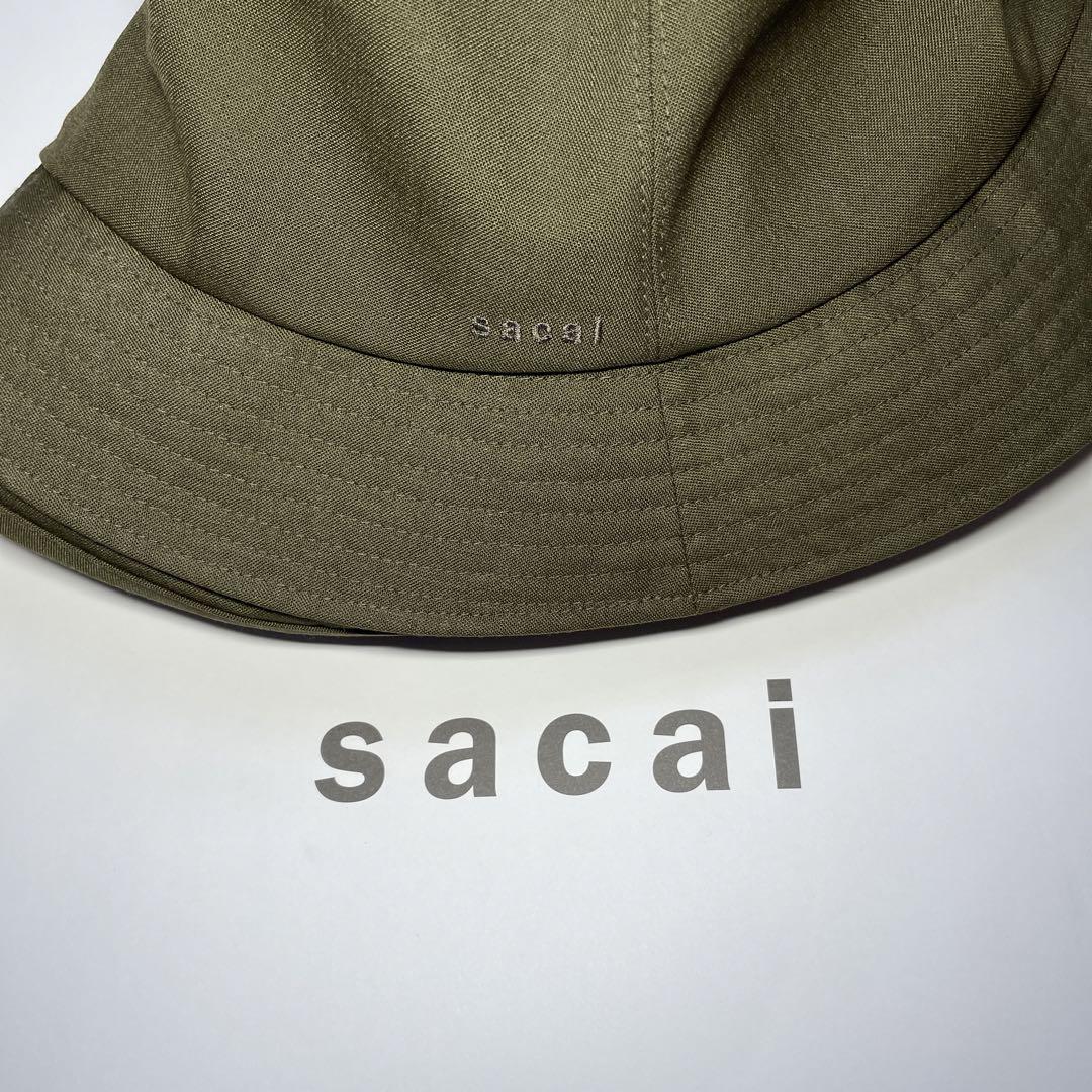 sacai 22ss バケットハット ダブルブリムハット