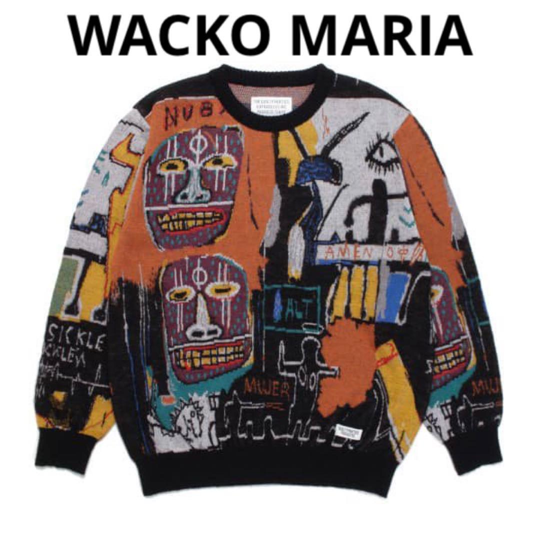 【新品タグ付】WACKOMARIA バスキア ニット Lサイズ