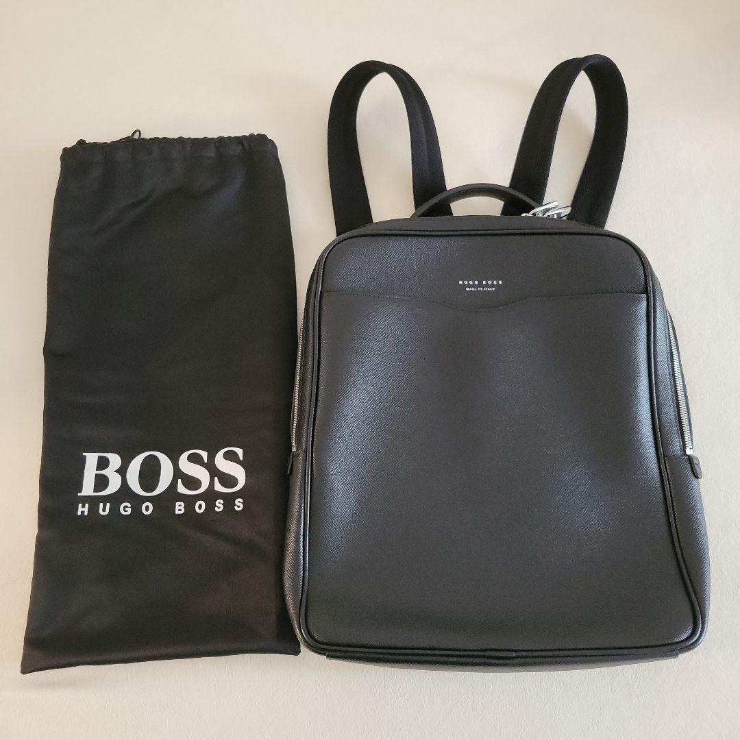 ★HUGO BOSS★レザーリュック★美品