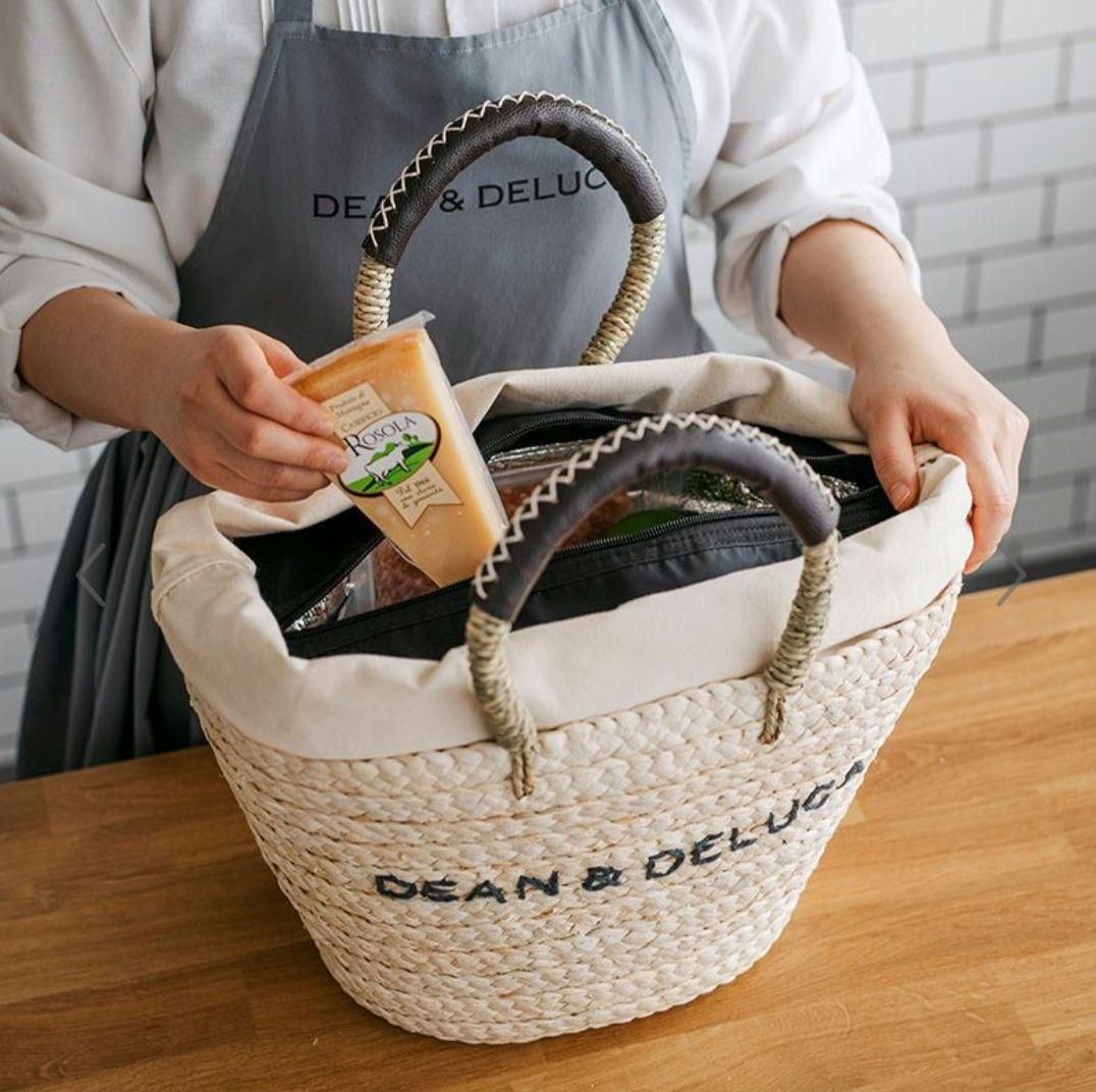 写真追加しました　再値下げ‼️Dean&Deluca　保冷かごバッグ　大