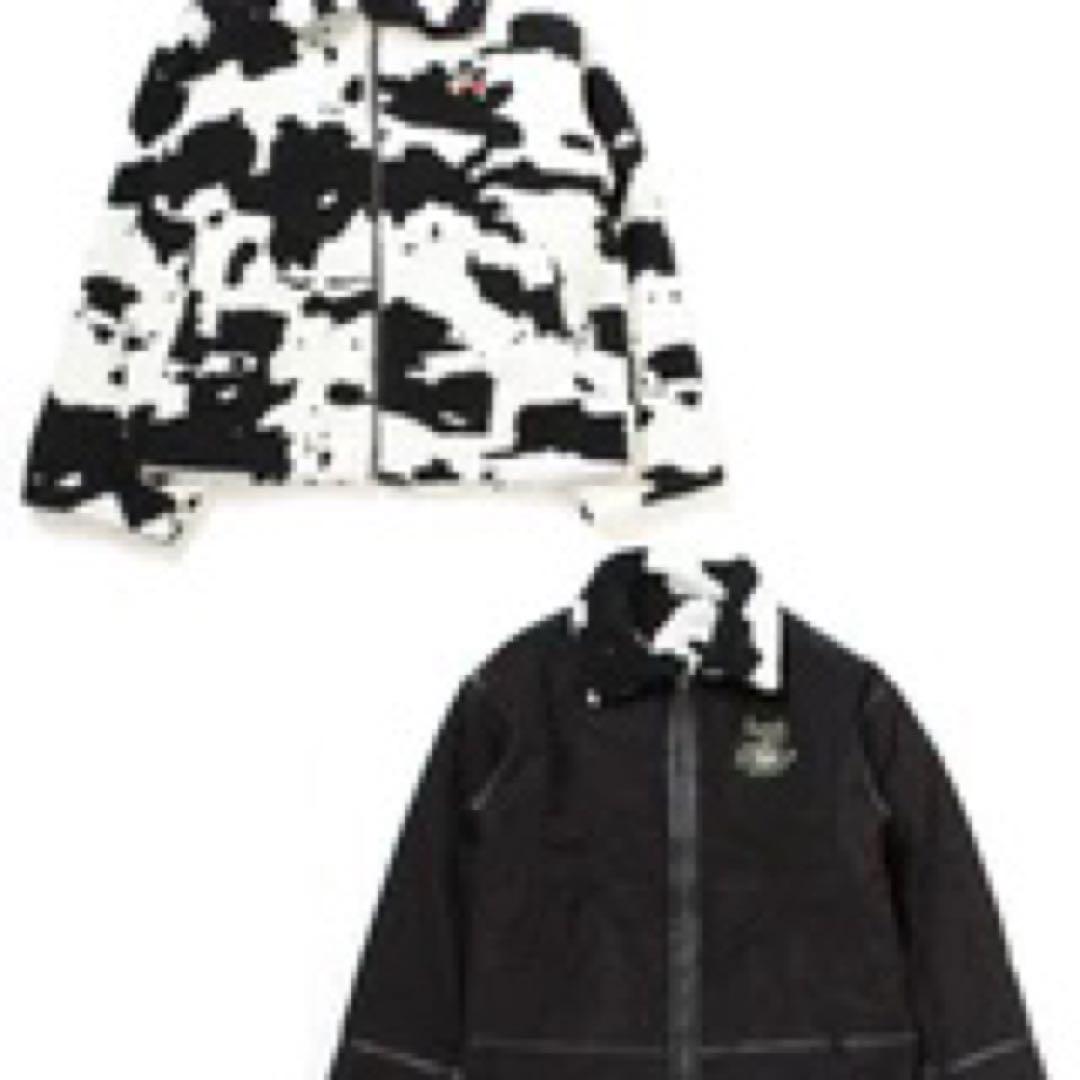 leftalone REVERSIBLE OUTER -BLACK
