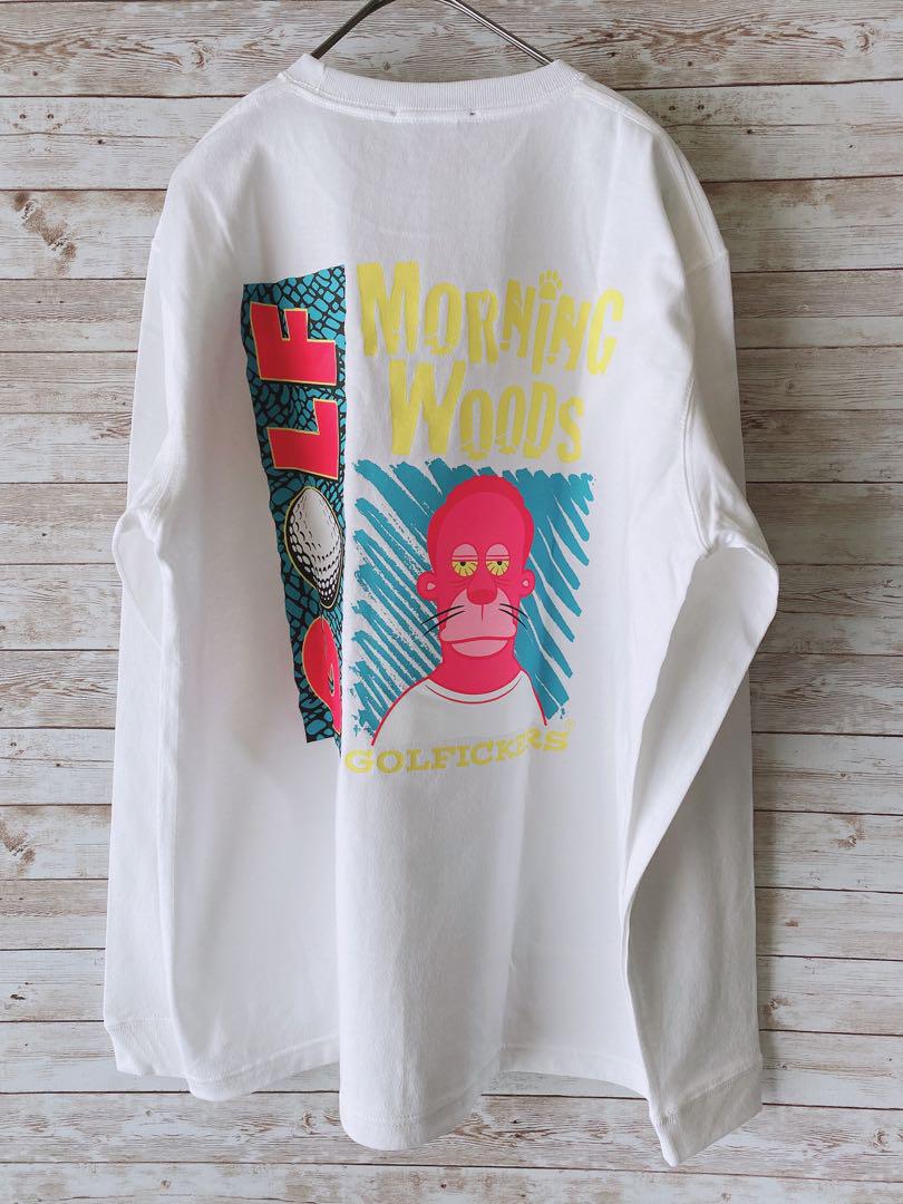 golfickers morning Woods ゴルフィッカーズ ロンT