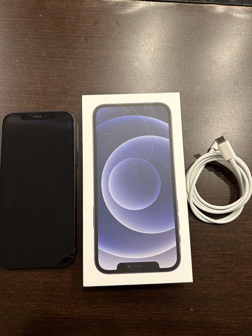 iPhone 12 ブラック 128 GB SIMフリー 当日発送