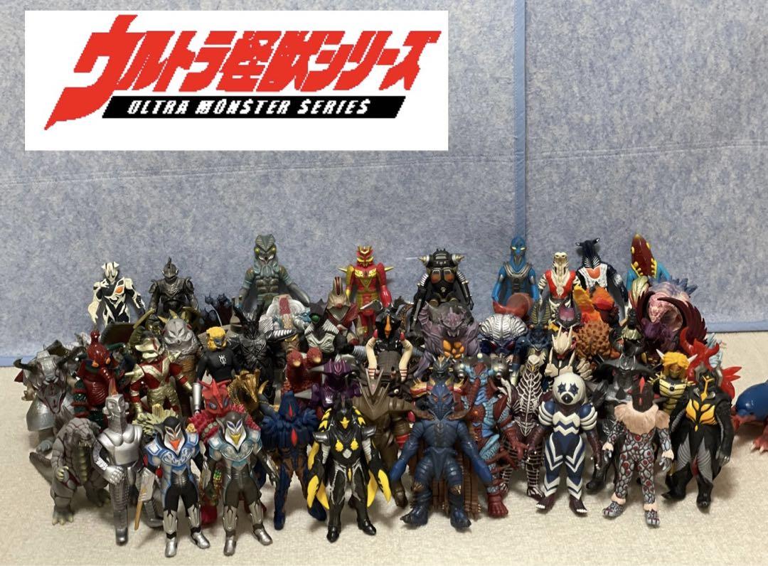 ウルトラマン　怪獣　ソフビ　ウルトラ怪獣シリーズ　64体セット
