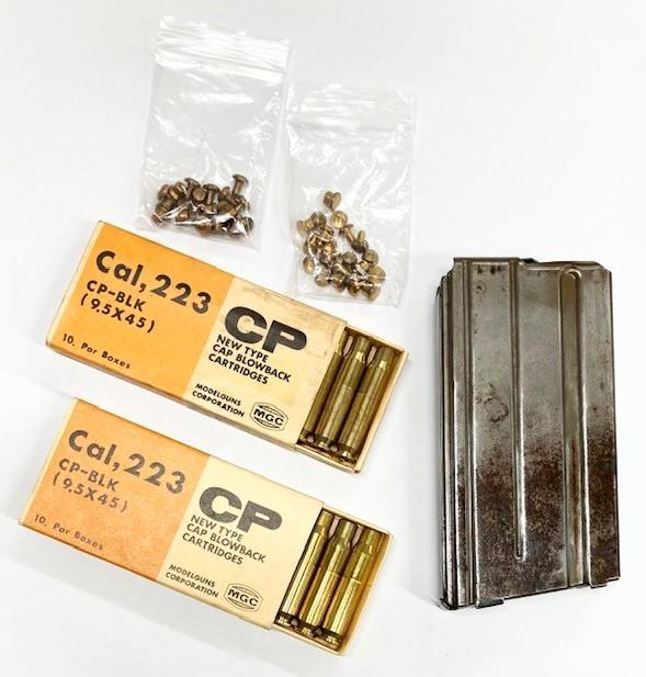 MGC製 マガジン(AR15,M16,20連)＆MGC製 CPカートx20ヶ